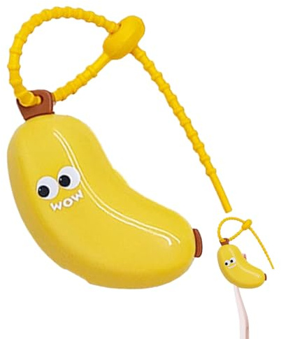 Dayysiuy Bananen Zahnbürsten Abdeckungen Mit Zahnpastaspender, Tragbare Zahnbürste Kopf Schutzhülle， Toothbrush Reiseetui Für Reisen, Zuhause, Camping Und Schule