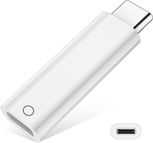 YUMIPDD Ladeadapter für Apple Pencil 1 Gen, Bluetooth USB C auf Apple Pencil Adapter für Apple Pencil 1st Gen iPad 11 10th, Stecker Kompatibel mit Apple Pencil und iPad 10 11, Pairing & Laden