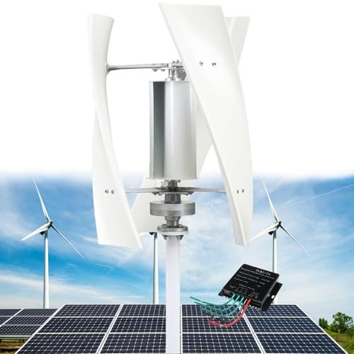6000W Turbina eolica Generatore eolico verticale domestico a bassa rumorosità da 6KW Generatore eolico 12V 24V 48V 220V senza nucleo a bassa velocità con controller