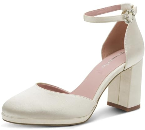 Tamaris Damen Pumps Textil