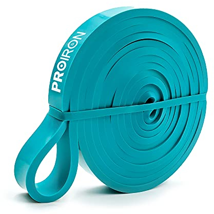 PROIRON Banda Elástica de Resistencia y Dominadas - Goma Elasticas Musculacion de Caucho Natural para Estiramiento, Levantamiento de Potencia, Fisioterapia, Yoga, Pilates- EIN Grün (6,8-14kg)