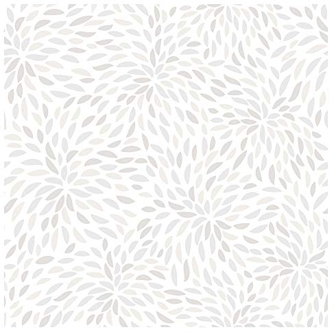 murando - Vlies Tapete 10m Foto Schlafzimmer Wohnzimmer Moderne Vliestapete XXL Wandtapete Motivtapeten Bildtapete Wand Dekoration - weiß grau geometrisch f-C-0365-j-a