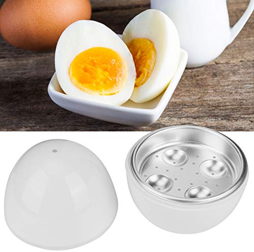 Hervidor de Huevos, microondas inalámbrico para Hacer Huevos, Caldera y vaporera, 4 Huevos Duros o Blandos Perfectamente cocidos en Menos de 9 Minutos como se ve en la televisión, Color