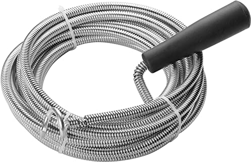 ebuyerfix wokin Drain Unblocked Cleaner, Flexible Spring Wire Sink & Drain Cleaner Baths Drains & Dishwashers Unblocked Toilet Pipe Heavy Duty (3 Meter)