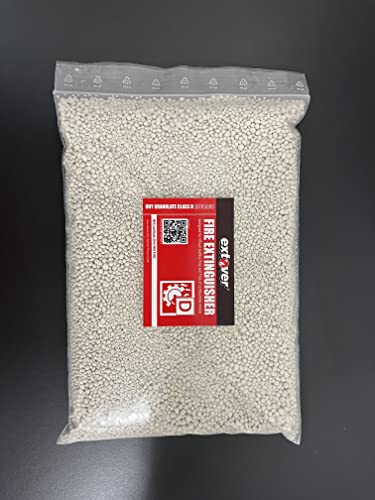 Extover Feuerlöschgranulat im 1 Liter Kunststoffbeutel, 25 x 18 cm, 250 g Inhalt