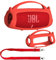 JCHPINE Silicone Cover Case for JBL Charge 5 Portable Bluetooth Speaker, Red Case (Not for Wi-Fi Version)