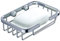 Porte Savon Mural INOX Mat Porte-Savon Douche en Acier Inoxydable avec Vis Boite à Savon Panier à Savon pour Salle de Bain Douche Cuisine Hôtel 8.5x12x 3cm (1PCS)