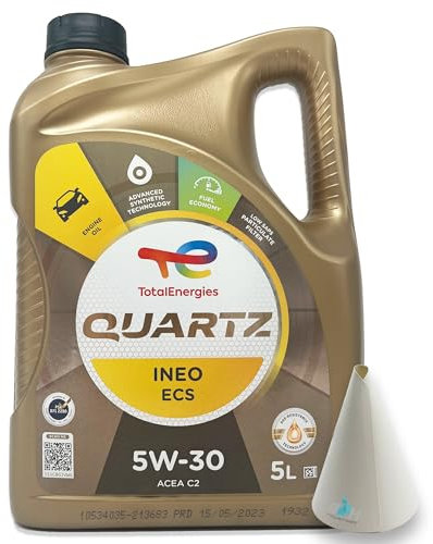 5 L Total Quartz Ineo ECS 5W-30 | passend für | PSA B71 2290 | 5 Liter | Motoröl | Motorenöl | mit Trichter | weitere Empfehlungen siehe Artikelbeschreibung