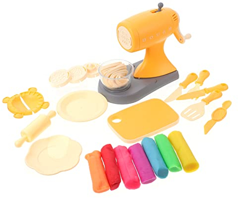 TOYANDONA 1 Set Macchina Per La Pasta Di Argilla Colorata Macchina Pasta Giocattoli Di Simulazione Pasta Maker Macchina Per Fare La Pasta Giocattolo Abs Bambino Regalo Plastilina