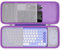 co2CREA for Logitech POP ICON Combo Hard Travel Case fits Logitech POP ICON Keys Wireless Bluetooth Keyboard and POP Mouse,Case Only
