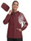 MoFiz Regenjacke Damen Wasserdicht Atmungsaktiv Fahrradjacke Leicht Packbar Regenjacke Windbreaker Outdoorjacke zum Fahrrad Reisen Laufen Wander Trekking Weinrot Größe US XL/EU 2XL