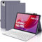 IVEOPPE Funda Lenovo Tab M11 con Teclado, Lenovo Tab M11 Funda Teclado, Capa Teclado Español Ñ Desmontable Inalámbrico Bluetooth para Lenovo Tab M11 TB330FU/ TB330XU 2024 11, Púrpura Lavanda