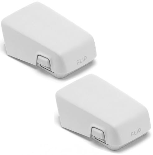 Bettery Lot de 2 batteries de rechange intelligentes DJI FLIP 3110 mAh / 83,5 g / 22,3 V - Durée de vie de la batterie de 31 minutes - Haute capacité - 3110 mAh