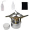 Gralara Brûleur à Alcool, Four à Alcool, Brûleur à Alcool Compact et Portable, Four de Camping pour Usage Domestique, Touristique, Commercial, Cuisine, Argent