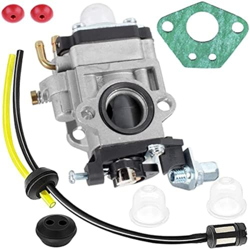 15 mm Vergaser-Kit mit Dichtung für Rasenmäher-Motoren 52 cc 49 cc 47 cc 43 cc 33 cc Heckenschere Motorsense Ersatzteile