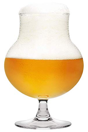 Pasabahce Belgian Ale 0,4l Craft Bier Gläser, 485 ml, 4er Set, hoch Funktionelles Bierglas mit edlem Design, für alle Craft Biere geeignet, hochwertige Qualität 440327