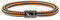 Wind Passion Bracelet Orange Aimanté Magnétique Corde Marin Nautique pour Homme et Femme, Taille Large