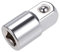 sourcing map 1/4 Inch Drive (F) x 3/8 Inch (M) Socket Adapter, Female to Male