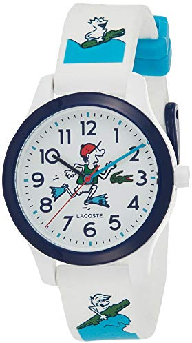 Lacoste Analog Quarzuhr für Kinder mit Weisses Silikonarmband - 2030029