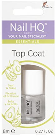 Nail HQ Essentials Top Coat Nail Treatment clear 8ml