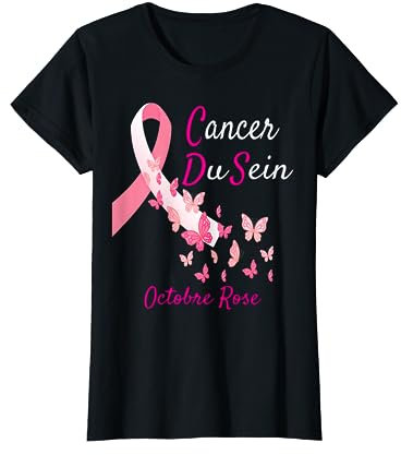 Ruben Rose de sensibilisation au Cancer du Sein d'Octobre T-Shirt