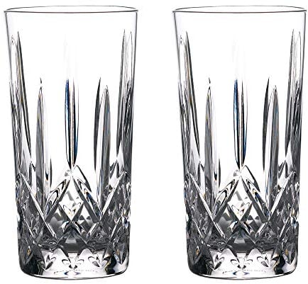 Waterford 1058539 Gin Journeys Lismore Hiball Glasses, Crystal, 400 milliliters, Clear, 16 Ounce, 15 oz