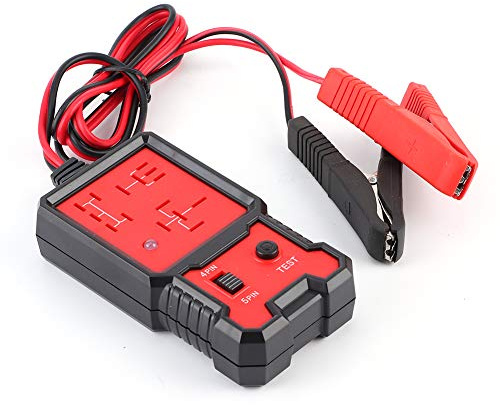 Tester relè automobilistico-Tester per Relè Elettronico 12V Strumento Diagnostico Automatico per Controllo Batteria Automobilistico ABS Professionale