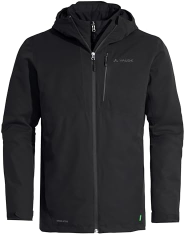 VAUDE Herren Mens Miskanti 3in1 Jacket Ii Doppeljacke, Schwarz, L EU