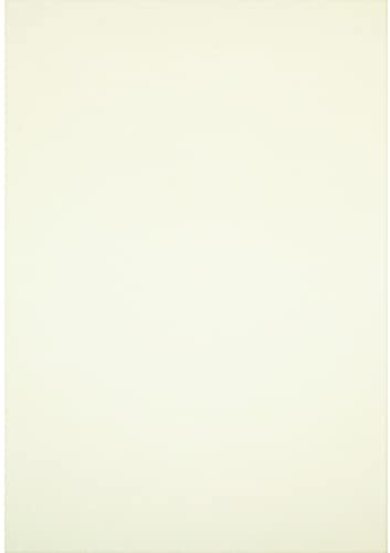 Netuno 20 Blatt Bastel-Pappe Creme-Weiß DIN A4 210x 297 mm 1,00 mm 430g finnische Holzpappe zum Basteln Bierdeckel Bierfilze selbst gestalten Finnpappe basteln Buchbinderpappe Fotoalben Passepartouts