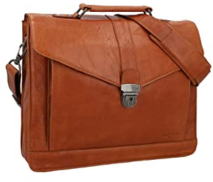 Gusti Leder Eddy M Gepaecktraegertasche Fahrrad Tasche Leder Umhaengetasche Aktentasche Vintage mit Befestigung