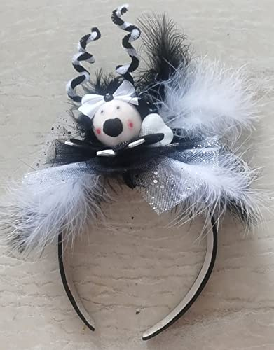 Bock op Kölle Haarreif Clown mit Glitzer, Feder, Karneval, Fasching | Glitzer und Feder setzen den Clown-Look direkt in der Frisur fort, ohne eine komplette Kopfbedeckung zu benötigen.