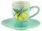 Mila Keramik Espresso-Tasse mit Untere Tutto Limone | MI-88251