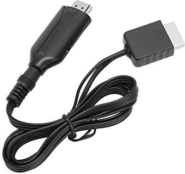 Bewinner 2022 NEU PS2/PS1 zu HDMI Adapterkabel 39,3 Zoll, PS2 zu HDMI Konverter Adapter Verbindungskabel für Spielkonsole zu TV/, Plug and Play