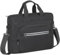 Rivacase ECO Laptoptasche 14 Zoll - wasserdichte Computertasche aus recyceltem Kunststoff - moderne Laptop Tasche für Männer und Frauen, Aktentasche für Business, Reisen, Uni, Schule (schwarz)