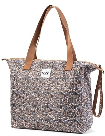 Elodie Details Wickeltaschen Soft Shell mit Schnallen und Wickelunterlage - Blue Garden