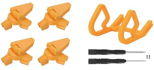 Palumma Drohne Gimbal Bumper + Faltbarer Booster Ständer für DJI Neo Pocket Drohne Crash Bar für JI Neo (Orange)