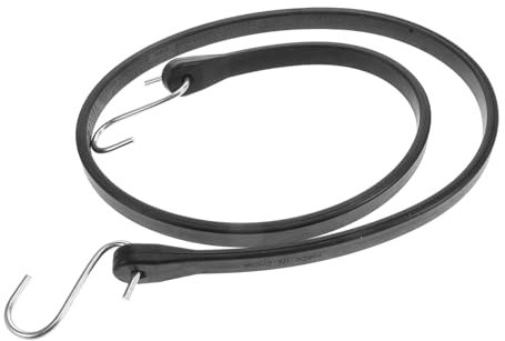 PartyKindom Elastischer Gummispanngurt Mit Doppelhaken 41 Zoll Robuster Bungee Gurt Aus Gummi Für LKW Anhänger Und Wohnmobile Zur Ladungssicherung Im Außenbereich