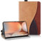 AsWant Funda Carcasa per Samsung Galaxy Tab S10 Ultra/S9 Ultra/S8 Ultra 14,6 Pulgadas - Estuche Inteligente Ultra Slim PU Protectora Galaxy Tab S10 Ultra (Marrón)