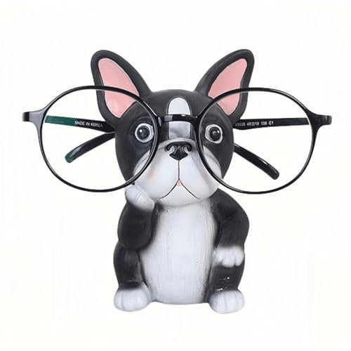 AMJDGEU Brillenrahmen Netter Tier Brillenhalter für Home Office Schreibtisch Dekoration Geschenk (Stierkampf)