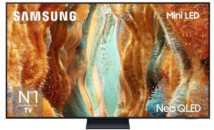 Samsung TV 85 Pulgadas Neo QLED QN74F 4K Mini LED Smart TV con Vision AI, Quantum Matrix Technology Slim y más de 500 Canales