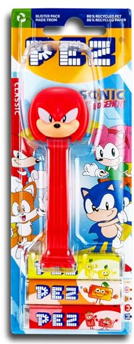1x PEZ Spender Sonic inkl. 2 x Pez Bonbons 2 x 8,5 g