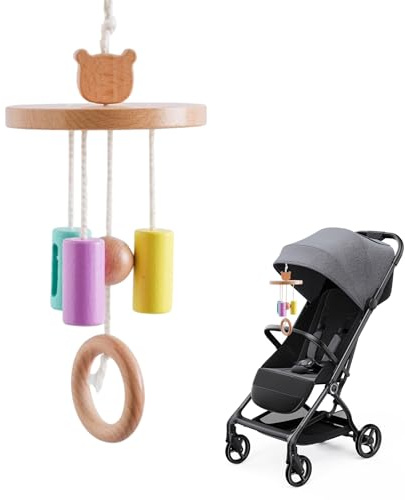 Musikalisches Mobile für Wiege | sensorische Dekoration aus Holz | Kinderbett | für Kinderzimmer und Jugendzimmer Wohnzimmer Wand Geschenk