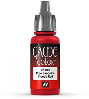 Farbe Vallejo Game Color 72010 Bloody Red (17ml)