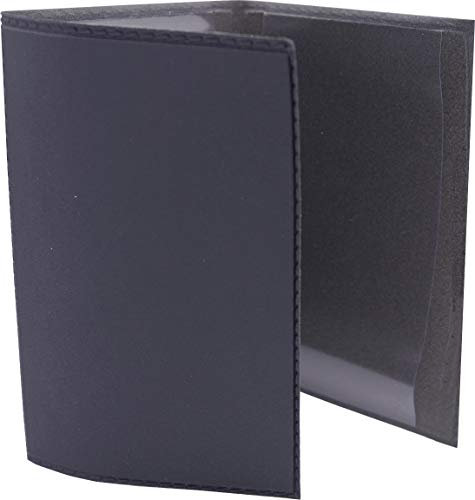 Etui Carte Grise PVC et Gomme Gris Plomb - Protège Votre Carte Grise - Resistant