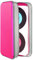 DVSICK DVD Case, 96 Capacity CD Case Hard Portable DVD Case Holder Plastic CD Organizer Wallet Protective DVD Storage (Pink)