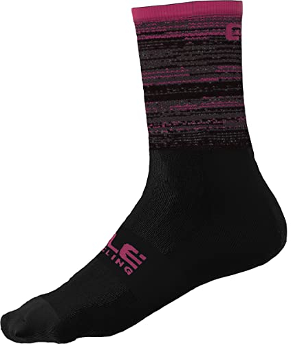 ALE Scanner Socken, Black-Cyclamen, S