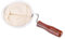 Hyuduo Filtre à Café en Tissu, Filtre à Café, Crépine en Tissu Réutilisable avec Poignée en Bois pour Accessoires de Café Infusé à la Main(S)