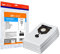 Invest 5 Bolsas de Aspiradora para Kärcher NT 30/1 - 30 Litros - 2.889-154.0 - Filtro de Fieltro de Microfibra Resistente