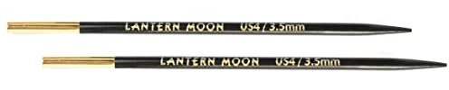 Lantern Moon Interchangeable Needle Tips, Black, 13cm 3.5mm