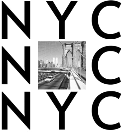 NYC BLACK WHITE: Original Fotografien SCHWARZ & WEISS aus NYC | New York City Bildband | New York Geschenk | 200 Seiten | Quadratisch 21,5 x 21,5 cm (The German Travel Photo Book Collection)